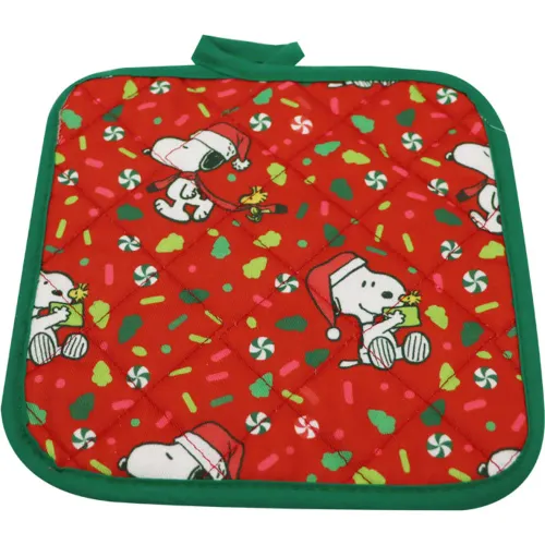 SNOOPY Set Guante + Agarrador Snoopy
