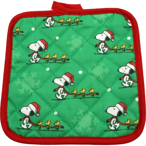 SNOOPY Set Guante + Agarrador Snoopy