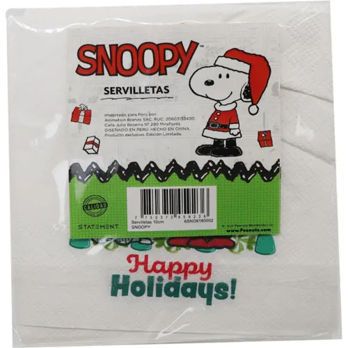 SNOOPY Servilletas 10cm Snoopy