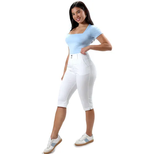 FORDAN JEANS Snicker Mujer 3919 Con Pretina Elastica