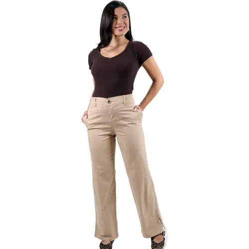 FORDAN JEANS Beige de Mujer modelo Pantalon Mujer 3943 Con Bolsillo Cuadrado beiges mujer 2025102819105798589  