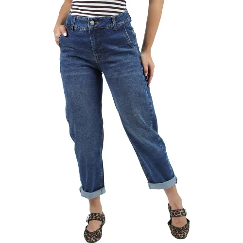 FORDAN JEANS Pantalon Denim Comfort Mujer 3951 Mon Jeans Con Bolsillo Secreto