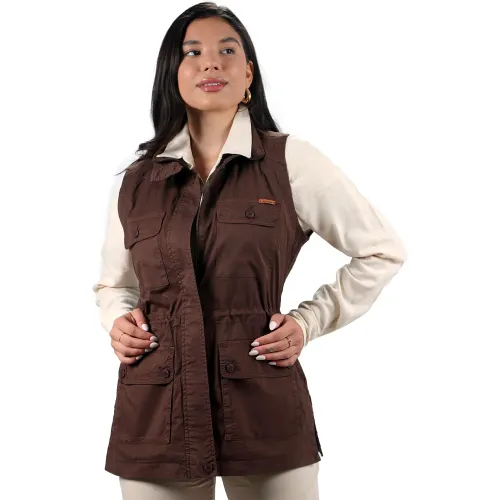 FORDAN JEANS  de Mujer modelo Chaleco Mujer 3933 Con Aberturas Laterales 4 Bolsillos mujer 2025102819105799033  