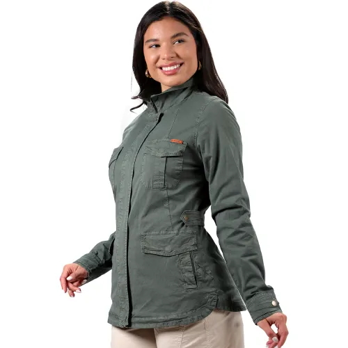 FORDAN JEANS Campera Mujer 3936 Con Elastico En Espalda Y Traba