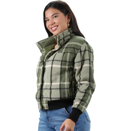 FORDAN JEANS Casaca Mujer 3948 Bomber Con Puño Y Pretina