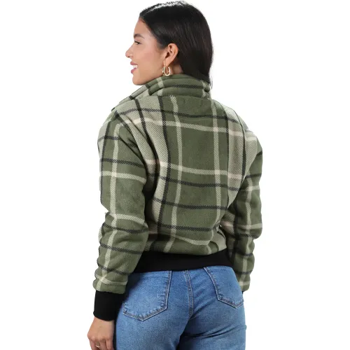 FORDAN JEANS Casaca Mujer 3948 Bomber Con Puño Y Pretina