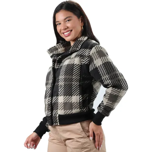 FORDAN JEANS Casaca Mujer 3948 Bomber Con Puño Y Pretina