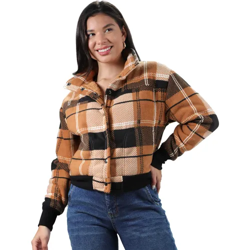 FORDAN JEANS  de Mujer modelo Casaca Mujer 3948 Bomber Con Puño Y Pretina cameles mujer 2025102819105799928  