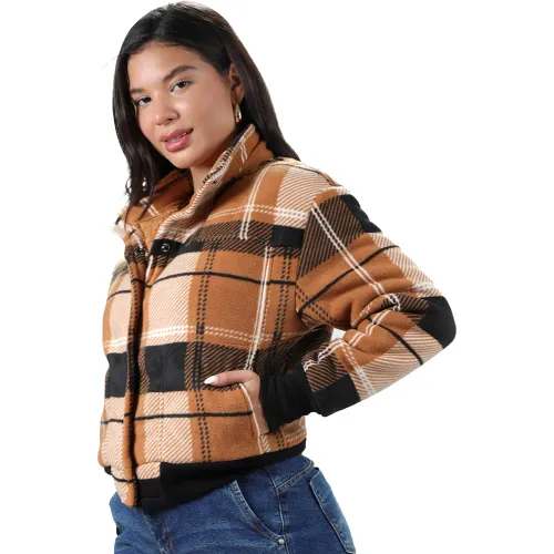 FORDAN JEANS Casaca Mujer 3948 Bomber Con Puño Y Pretina