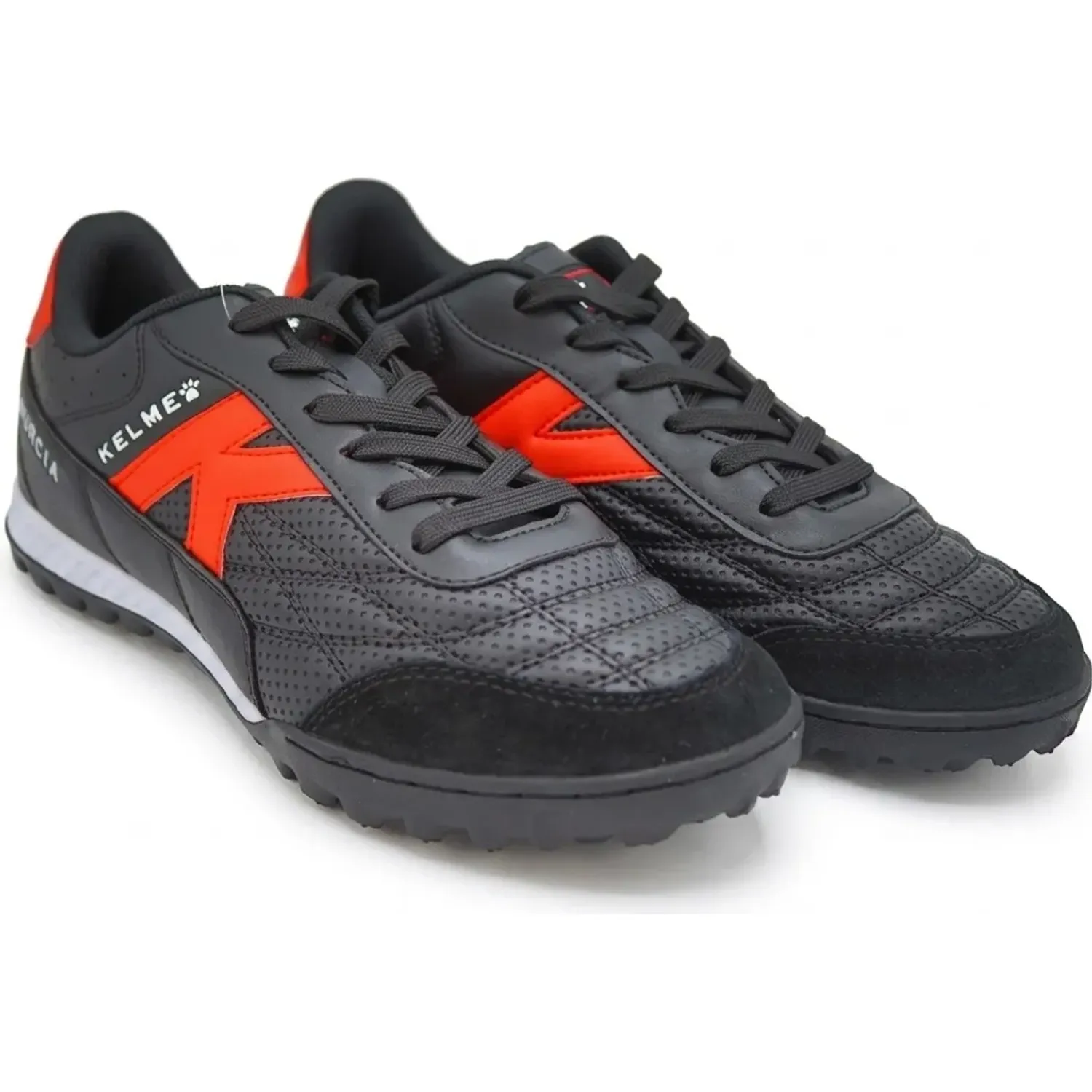 Zapatillas Kelme De Futbol Hombre Kelme Km195 color negro / rojo | Platanitos
