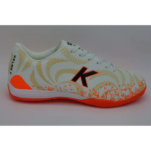 KELME Blanco de Hombre modelo Zapatillas De Futbol Hombre Kelme Km143 blancos naranjas textiles hombre 2025102821114820436 Textil Eva