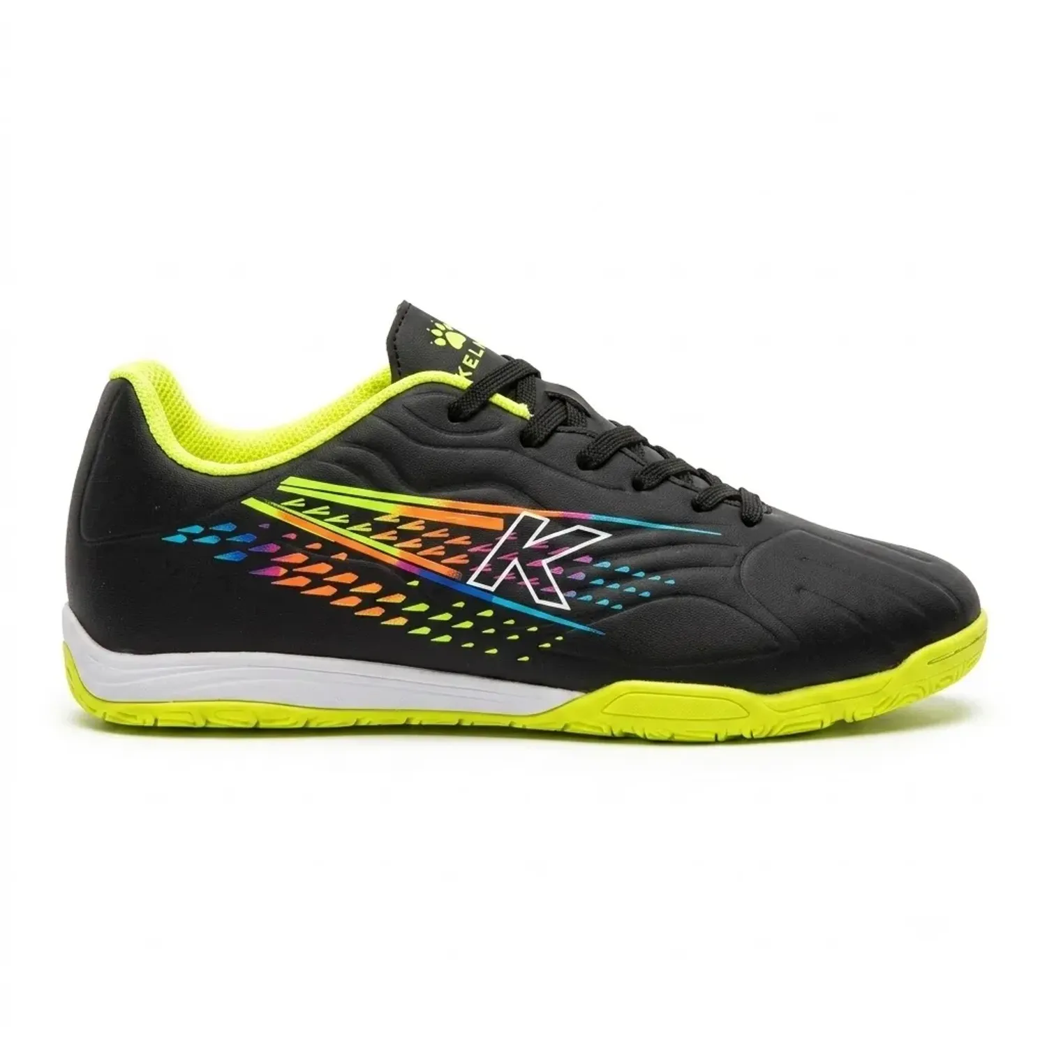 Zapatillas Kelme De Futbol Hombre Kelme Km154 color negro/neon | Platanitos