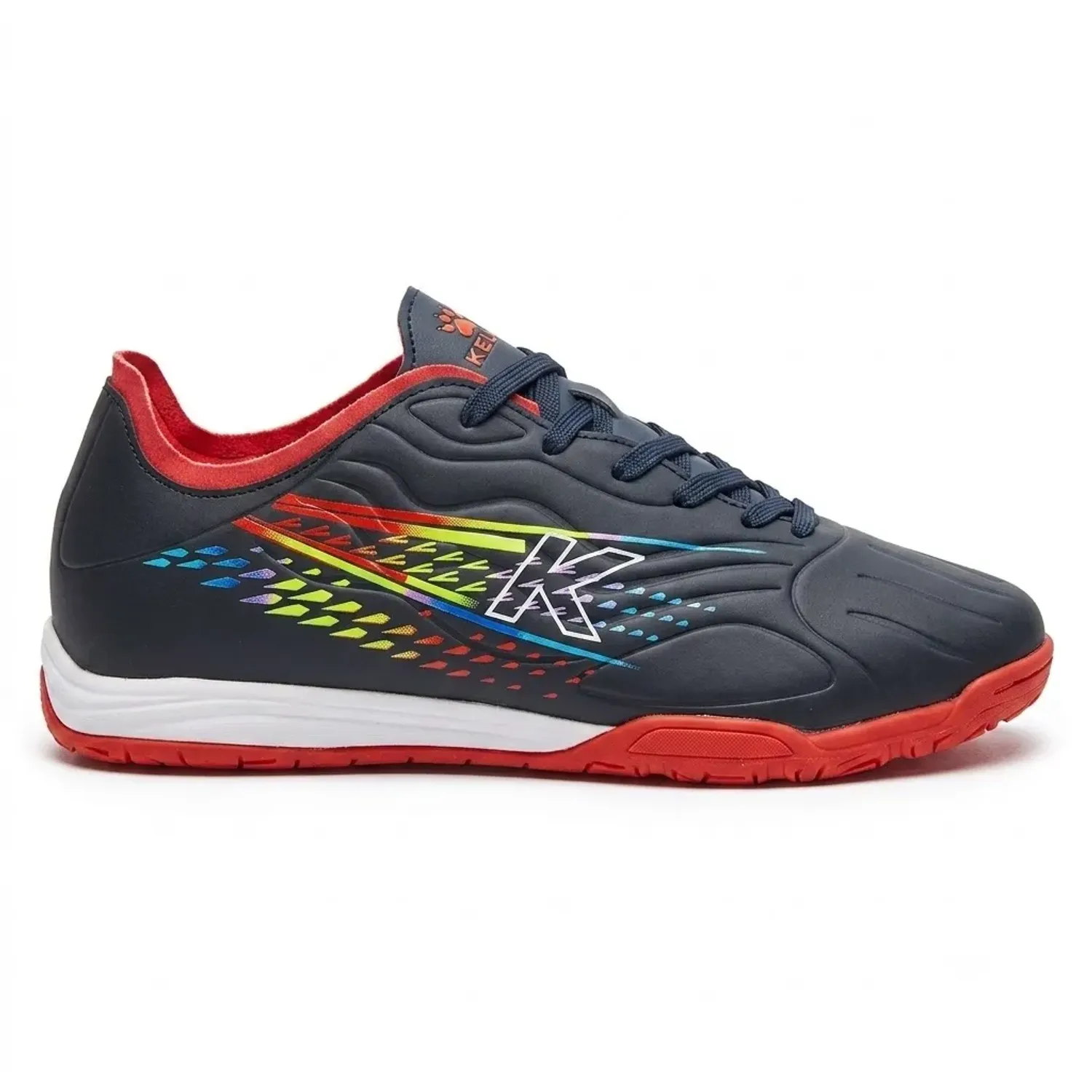 Zapatillas Kelme De Futbol Hombre Kelme Km154 color negro / rojo | Platanitos