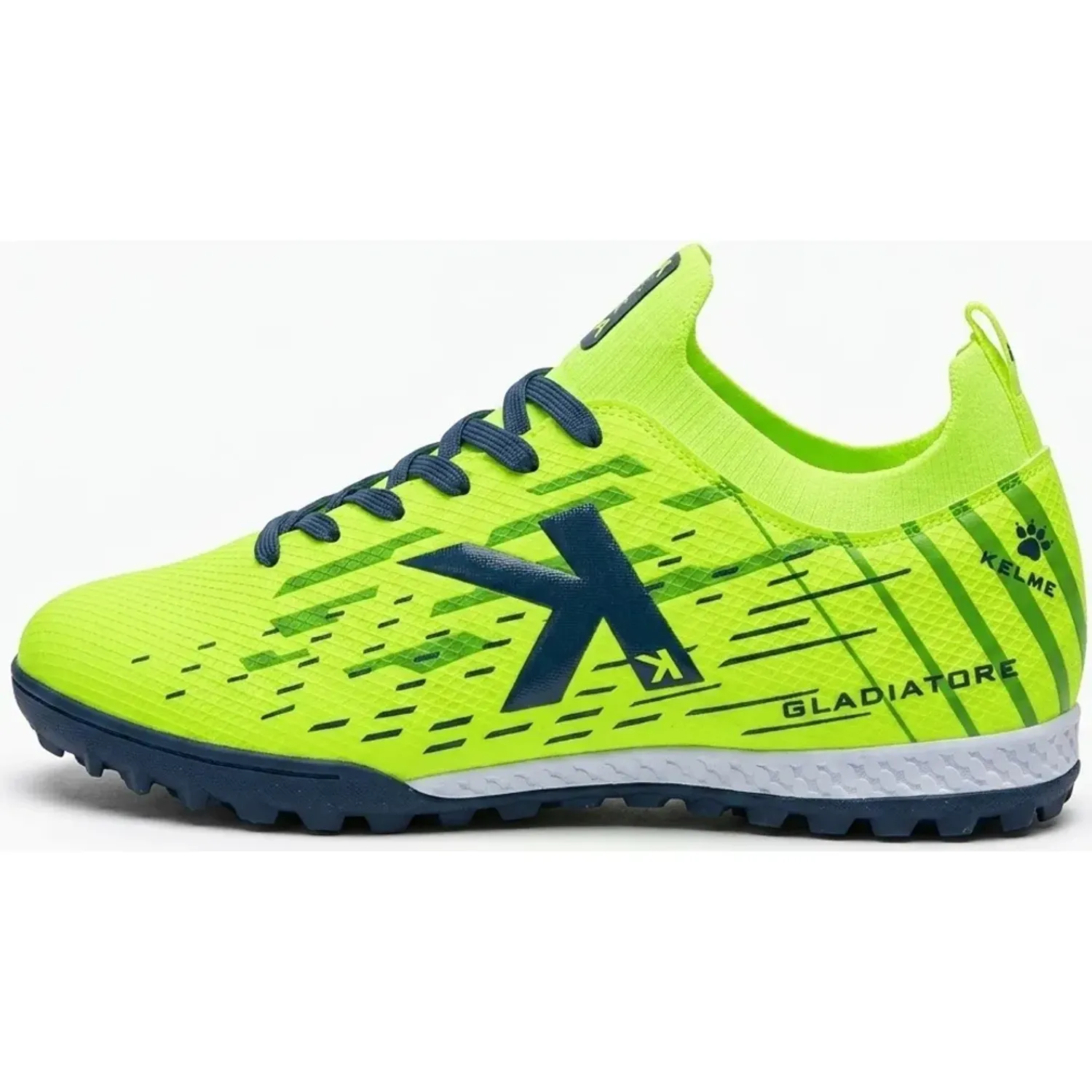 Zapatillas Kelme De Futbol Hombre Kelme Km174 color neon / azul | Platanitos