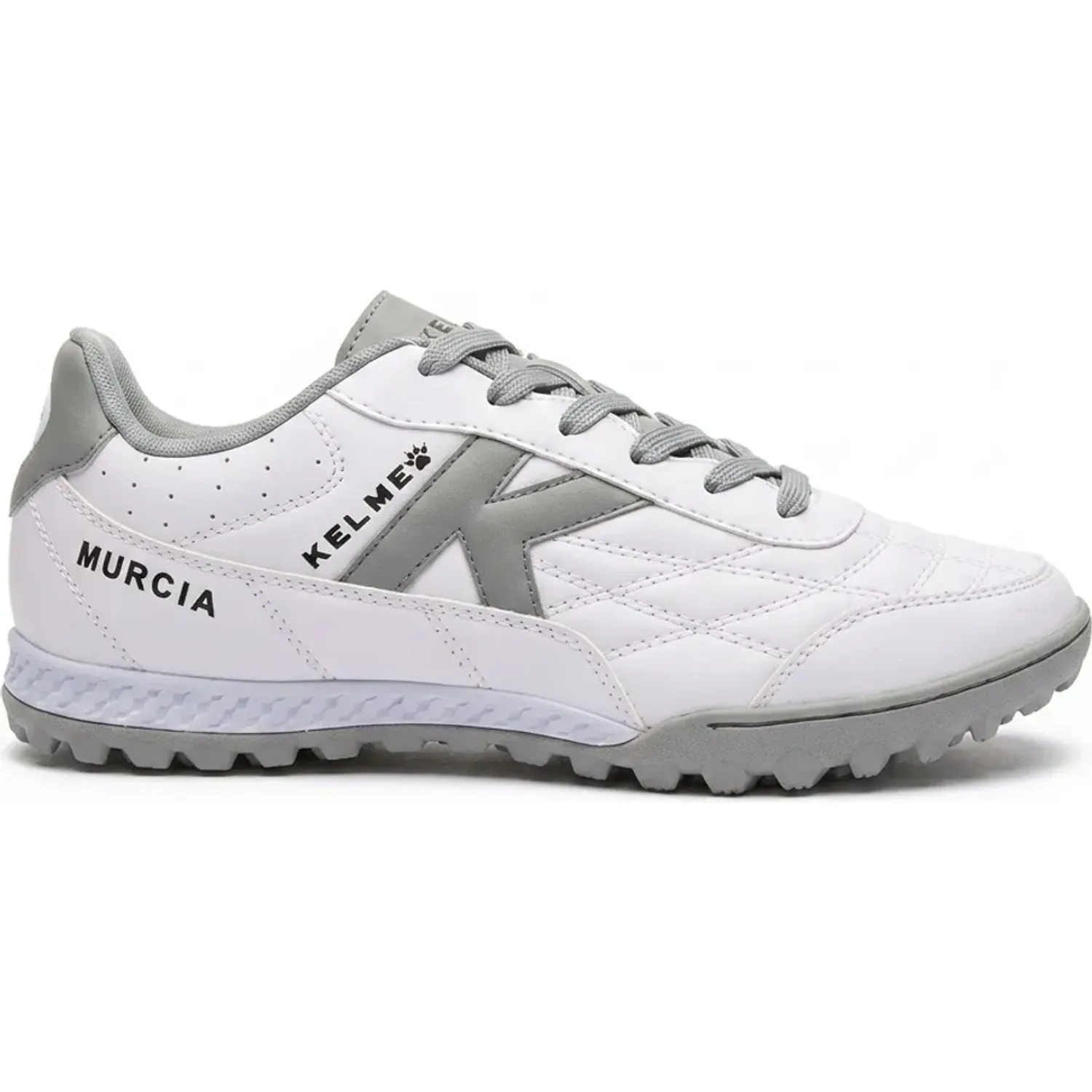 Zapatillas Kelme De Futbol Hombre Kelme Km195 color blanco / gris | Platanitos
