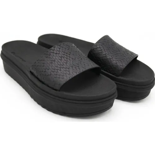 Sandalia Latina Mujer Bagua color negro | Platanitos
