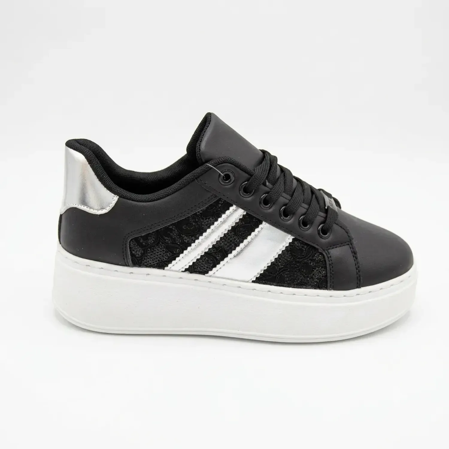 NEXUS Zapatillas Nexus Urbanas Mujer Nexus Ib3024 color negro | Platanitos