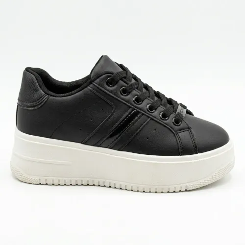 Zapatillas Nexus Urbanas Mujer Nexus Ib3023 color negro | Platanitos