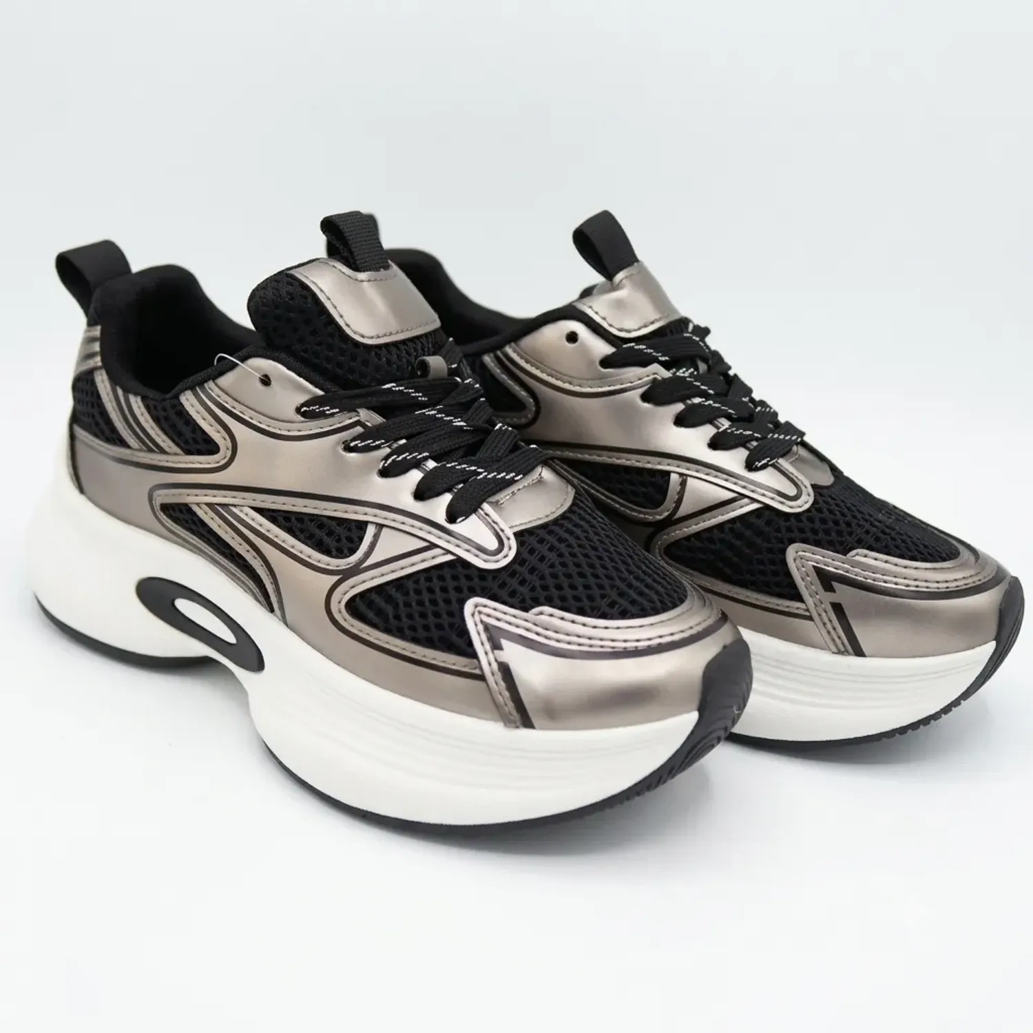 NEXUS Zapatillas Nexus Urbanas Mujer Nexus Ib3022 color negro | Platanitos