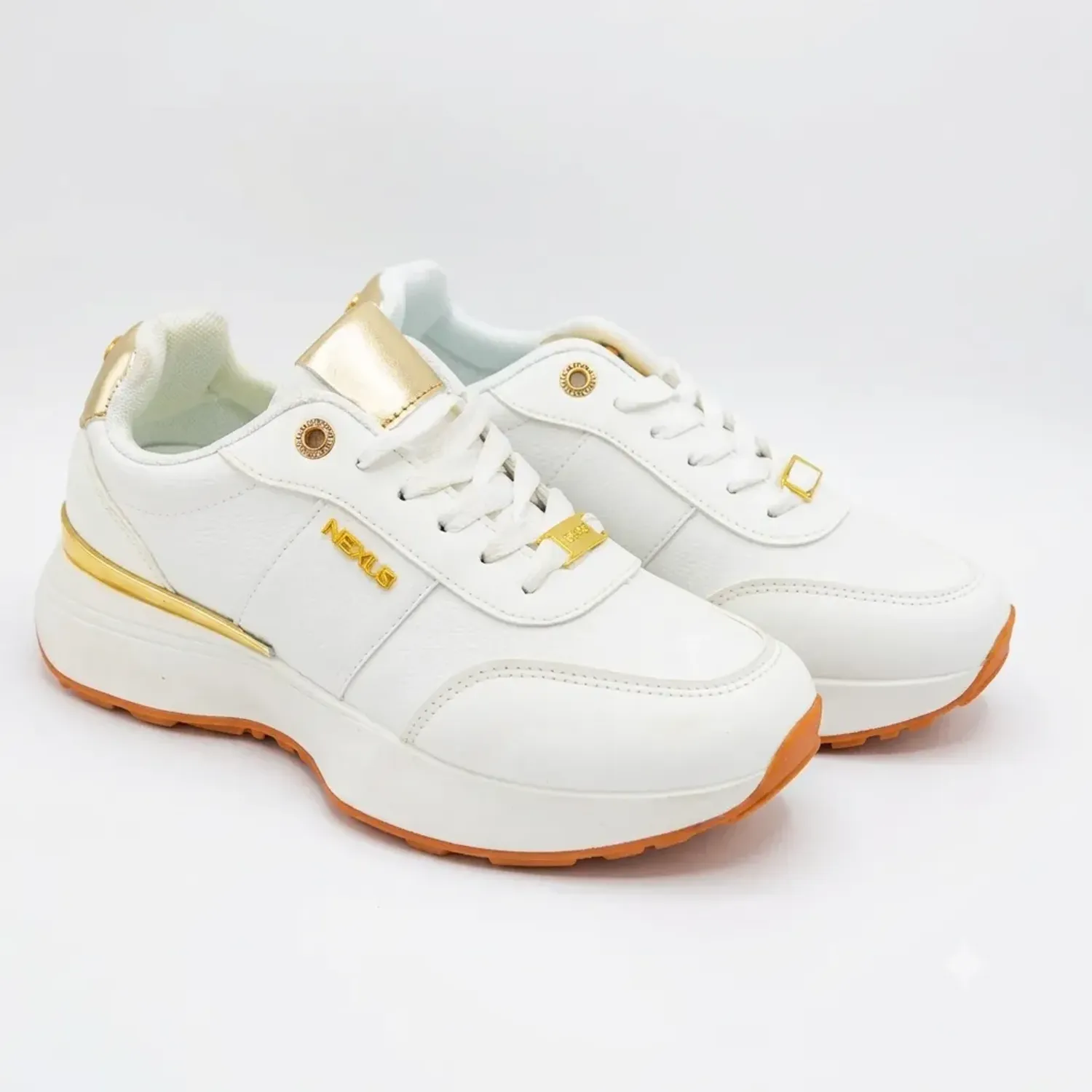 NEXUS Zapatillas Nexus Urbanas Mujer Nexus Ib3025 color blanco | Platanitos