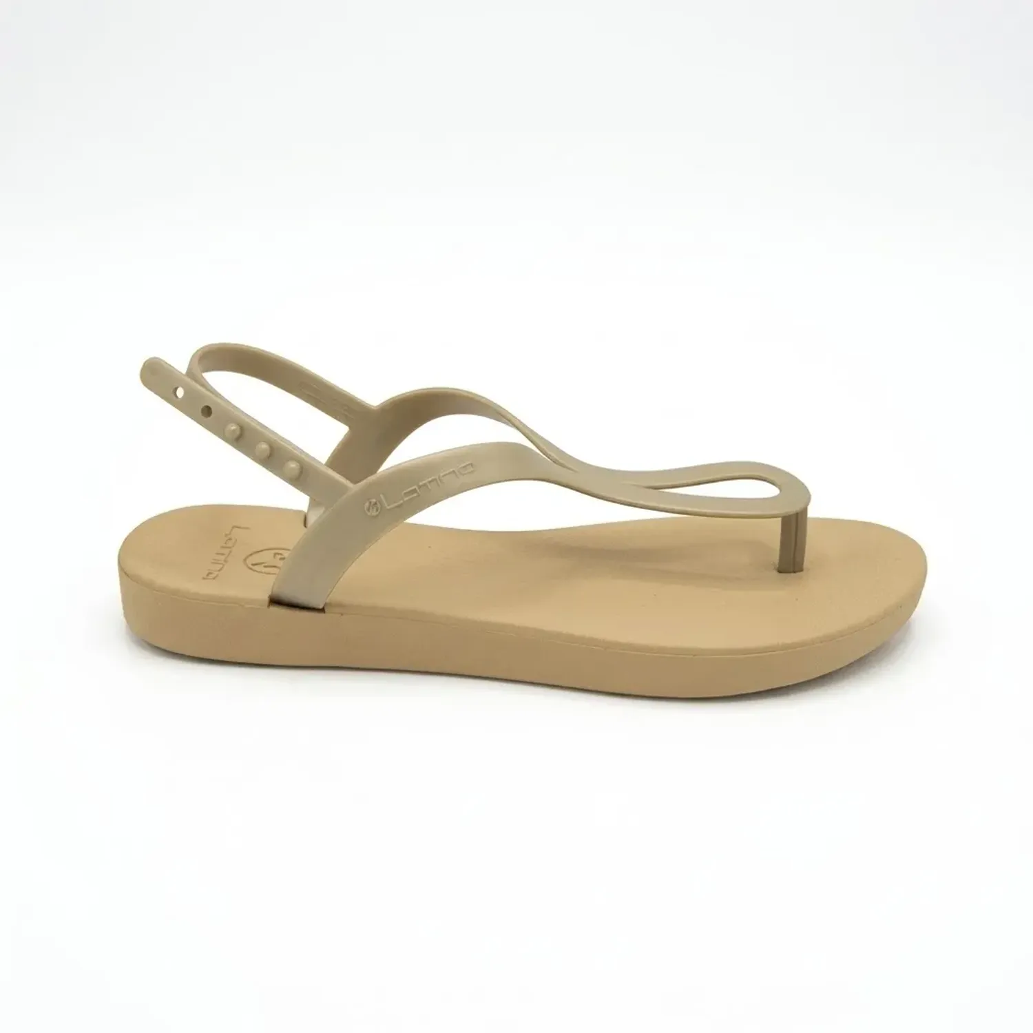 Sandalia Latina Mujer Maya color taupe | Platanitos
