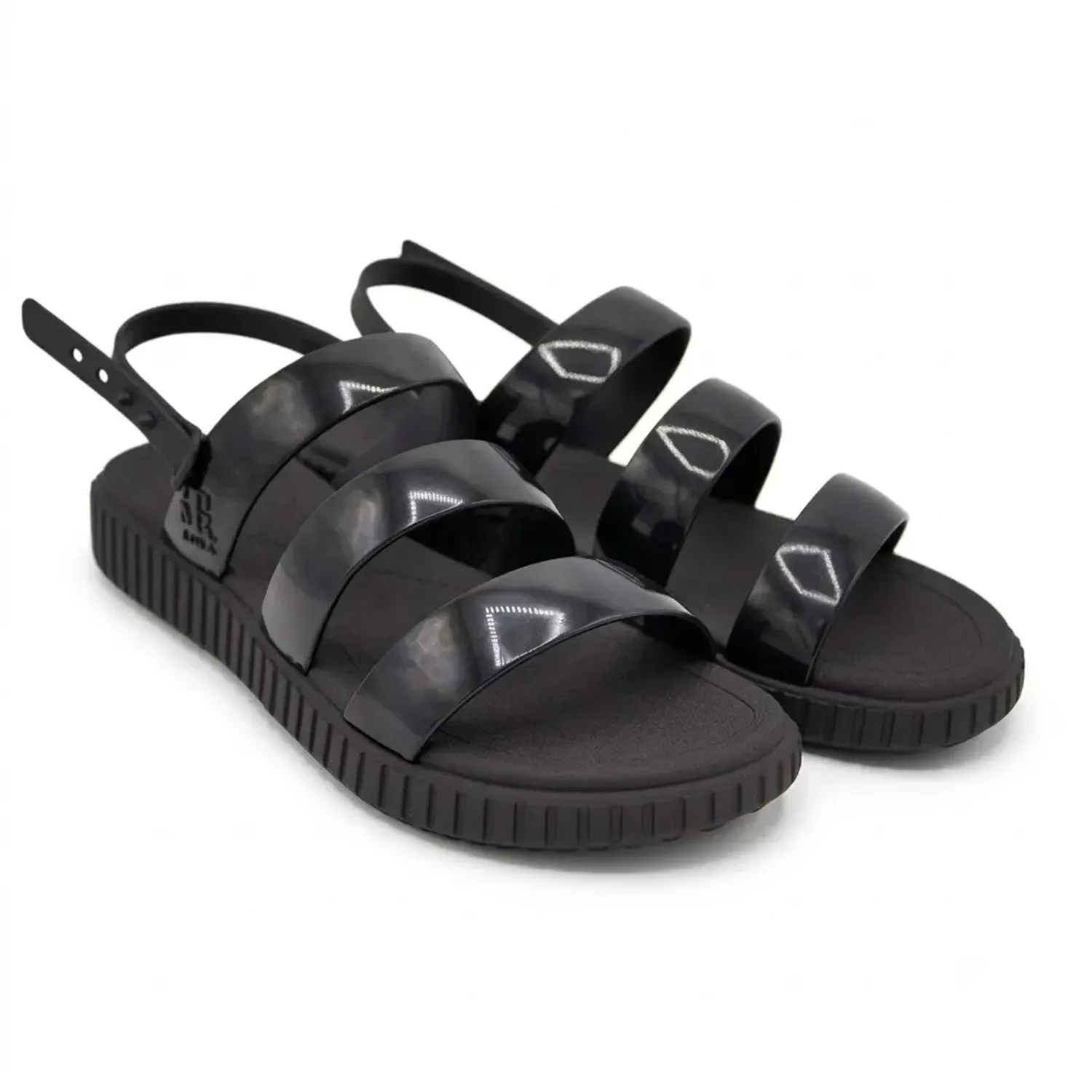 Sandalia Latina Mujer Izabel color negro | Platanitos
