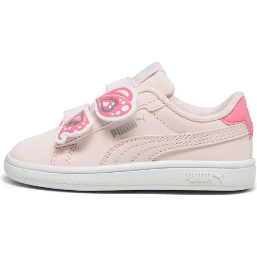 Puma Rosado de Bebita / Bebito modelo Zapatillas Urbanas Bebés Smash 3.0 Bfly V Inf rosados sintéticos bebita 2025102915212330897 Sintético Sintético