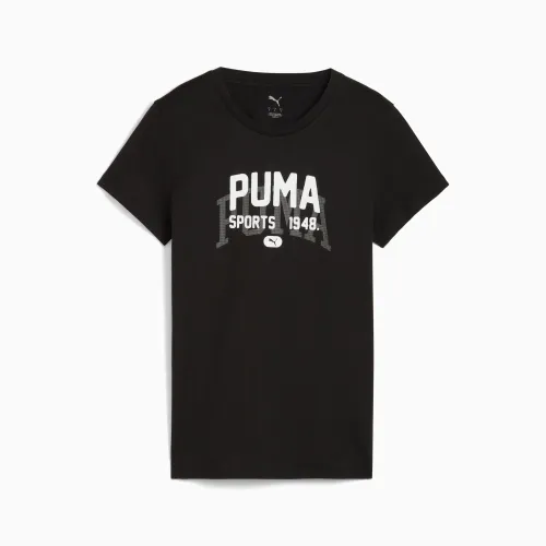 Puma Polo Deportivo Mujer Graphic Varsity Tee