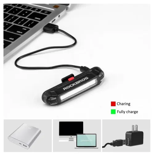 ROCKBROS Luz Trasera Para Bicicleta