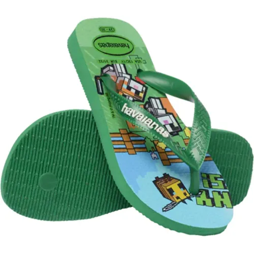 Havaianas Sandalias Niños Kids Minecraft