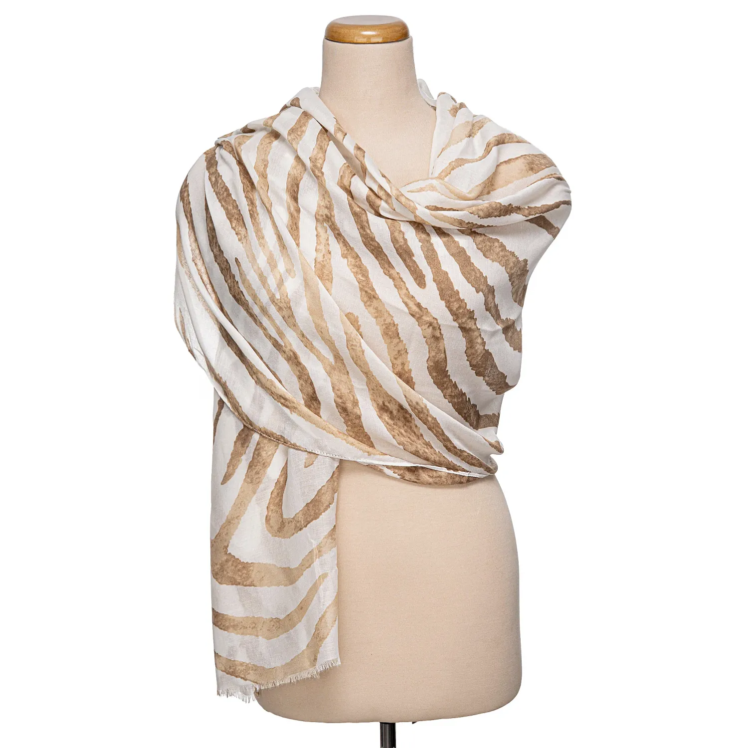 Bufanda Limoni Dama Isis color beige | Platanitos