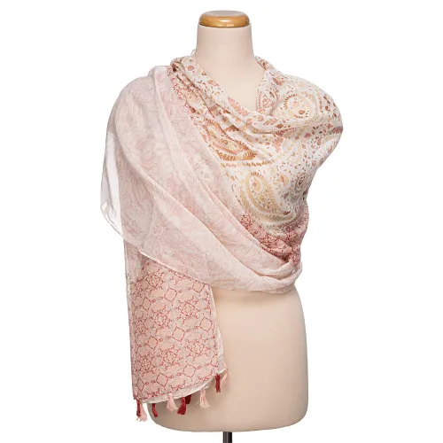 LIMONI Rosado de Mujer modelo Bufanda Dama Lisa rosados mujer 2025110413345911267  