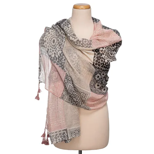 LIMONI Rosado de Mujer modelo Bufanda Dama Sky rosados mujer 2025110413345911273  