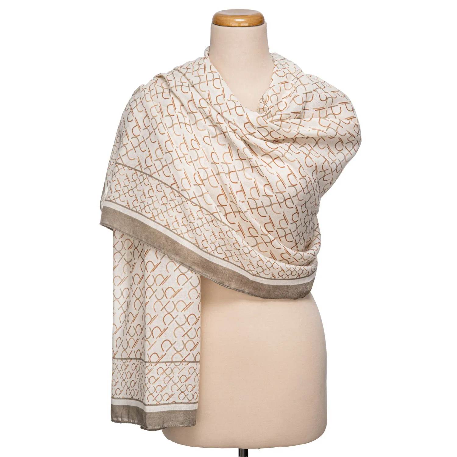 Bufanda Limoni Dama Zahara color beige | Platanitos