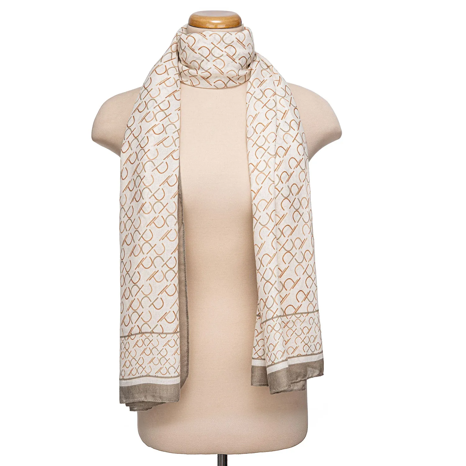 Bufanda Limoni Dama Zahara color beige | Platanitos