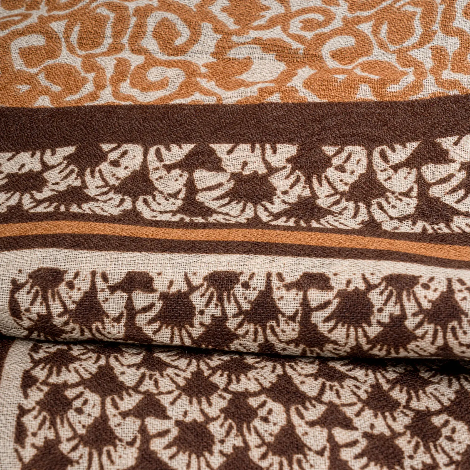 Bufanda Limoni Dama Loop color marron | Platanitos