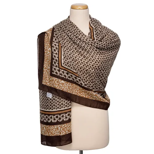 LIMONI Marron de Mujer modelo Bufanda Dama Loop marrones mujer 2025110413345911297  