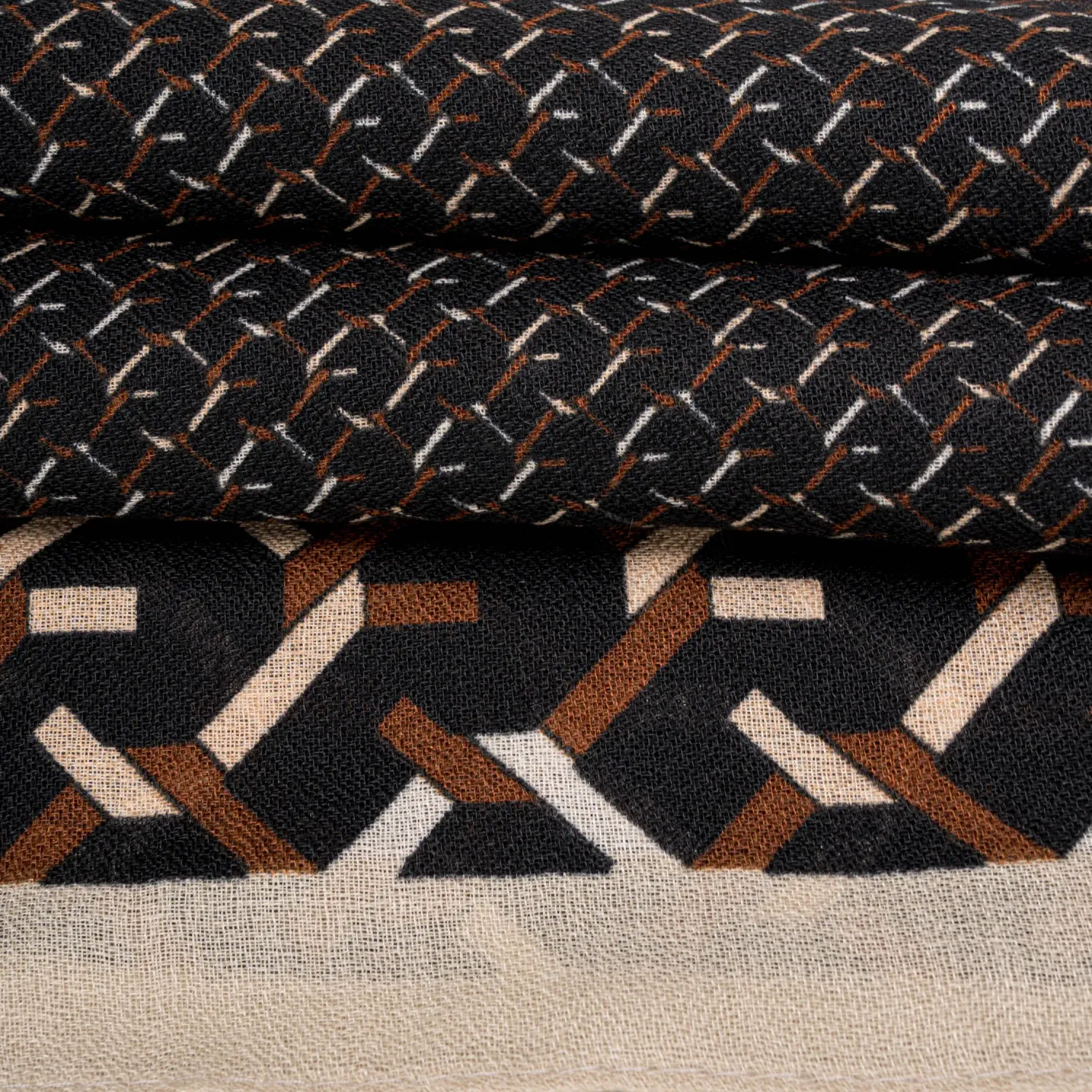 Bufanda Limoni Dama Rachel color marron oscuro. | Platanitos