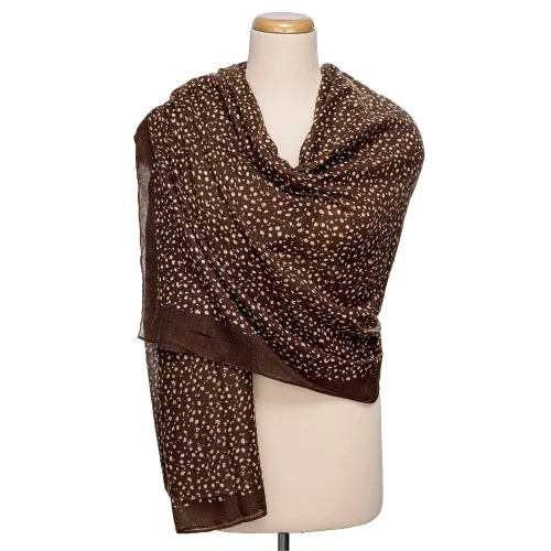 LIMONI Marron de Mujer modelo Bufanda Dama Margaret marrones mujer 2025110413345911312  