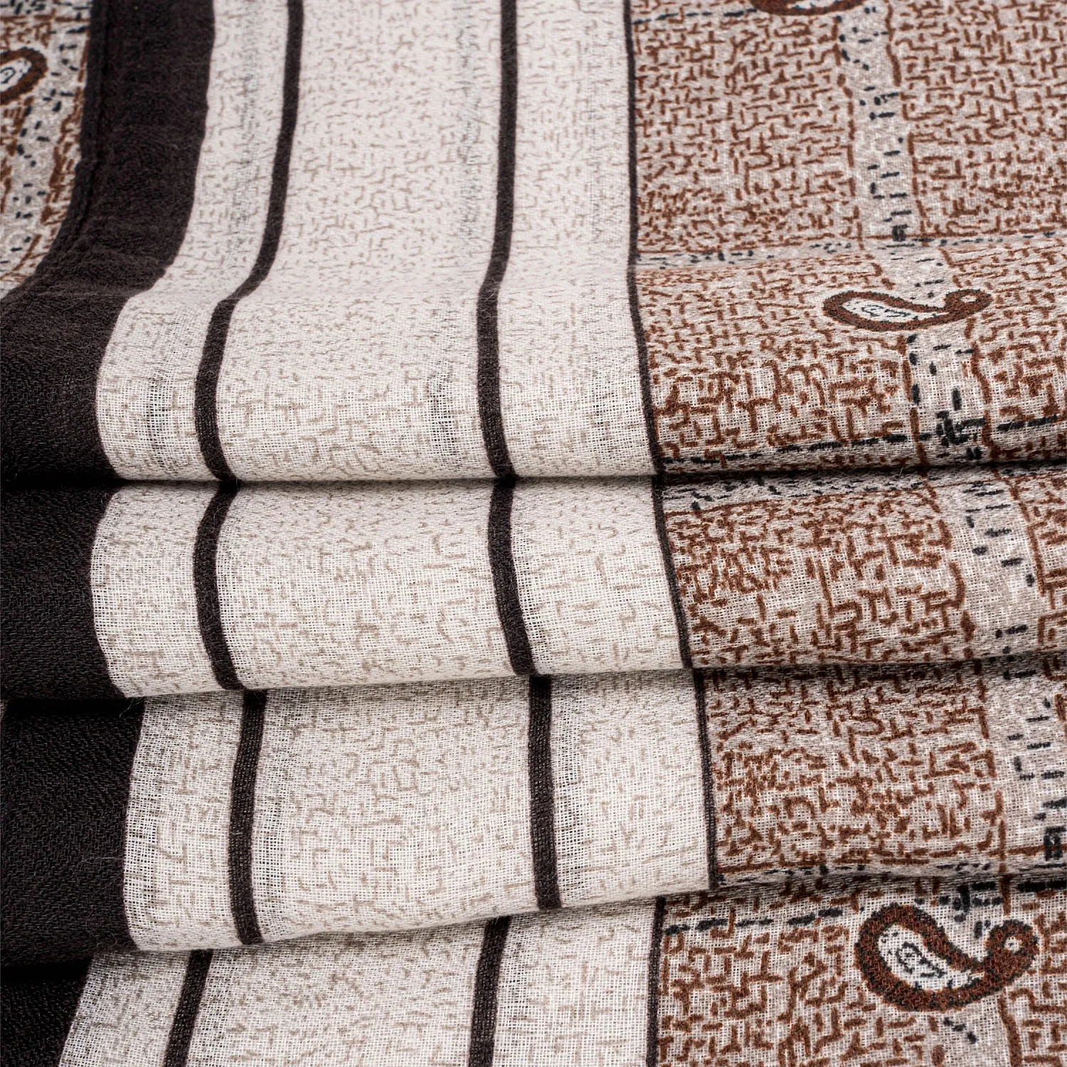 Bufanda Limoni Dama Nahara color marron | Platanitos