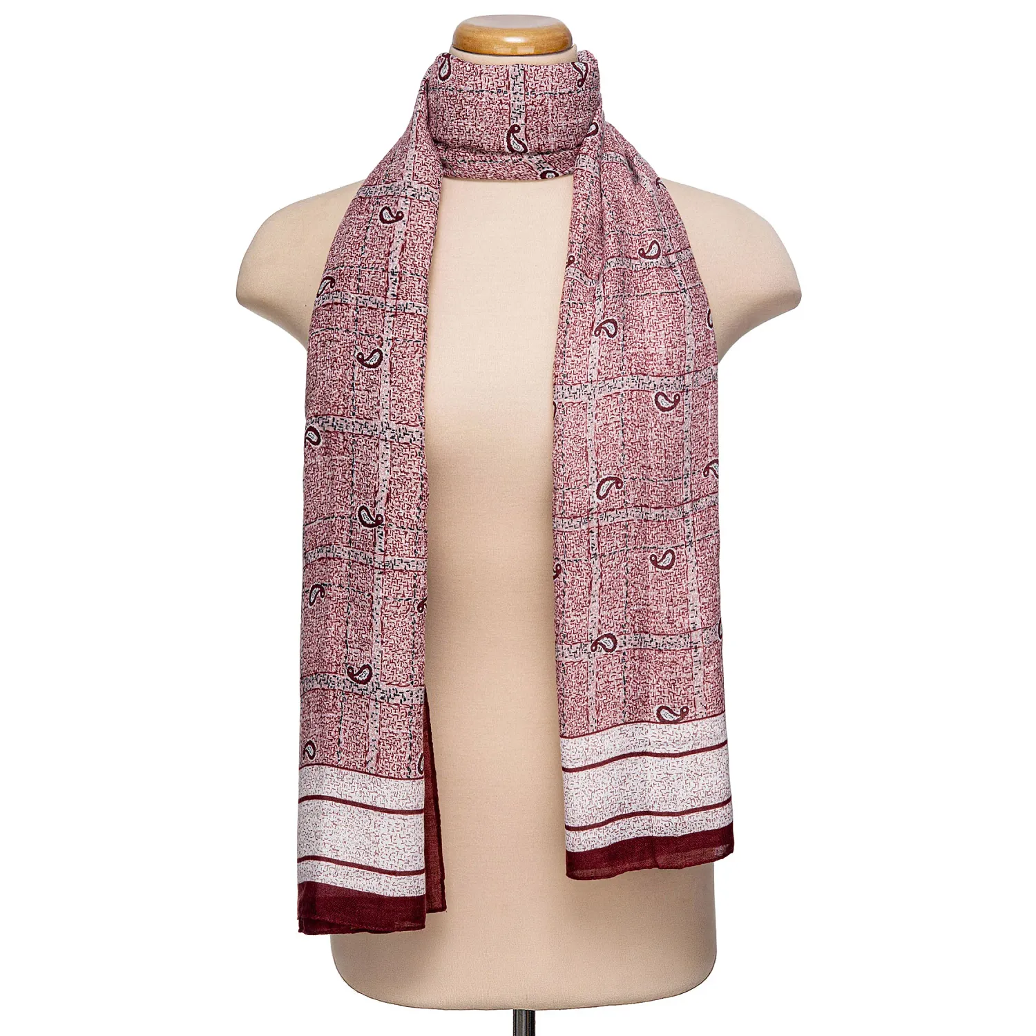 Bufanda Limoni Dama Nahara color rosado | Platanitos