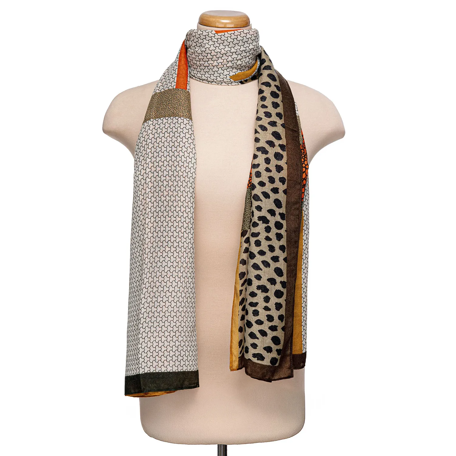 Bufanda Limoni Dama Onyxa color verde | Platanitos