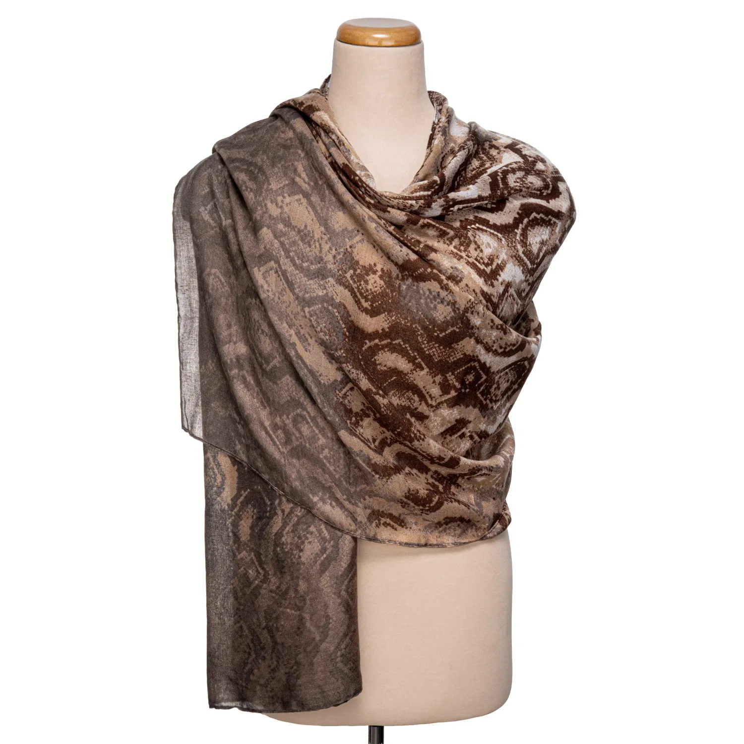 Bufanda Limoni Dama Liora color beige | Platanitos