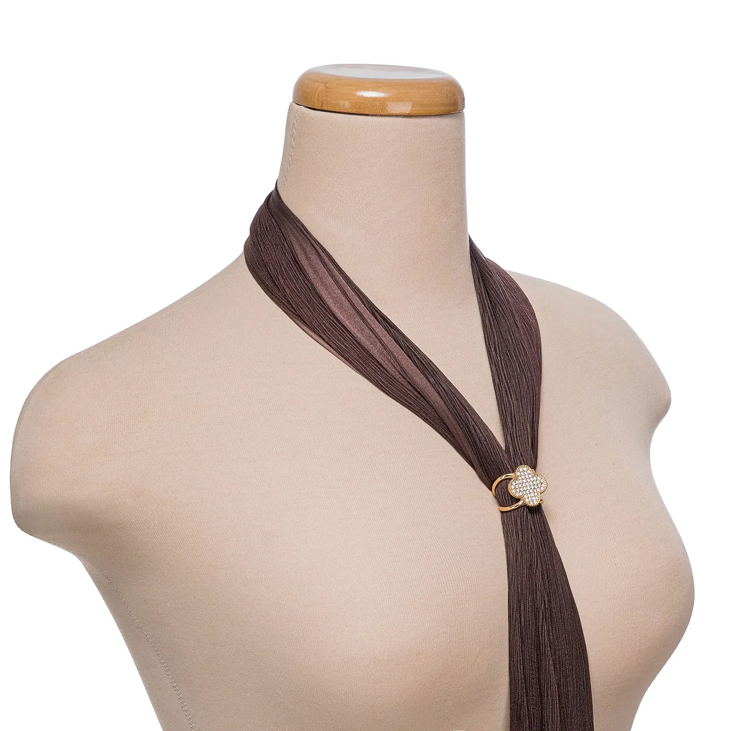 Sujetador Limoni De Bufanda Lirio color dorado | Platanitos