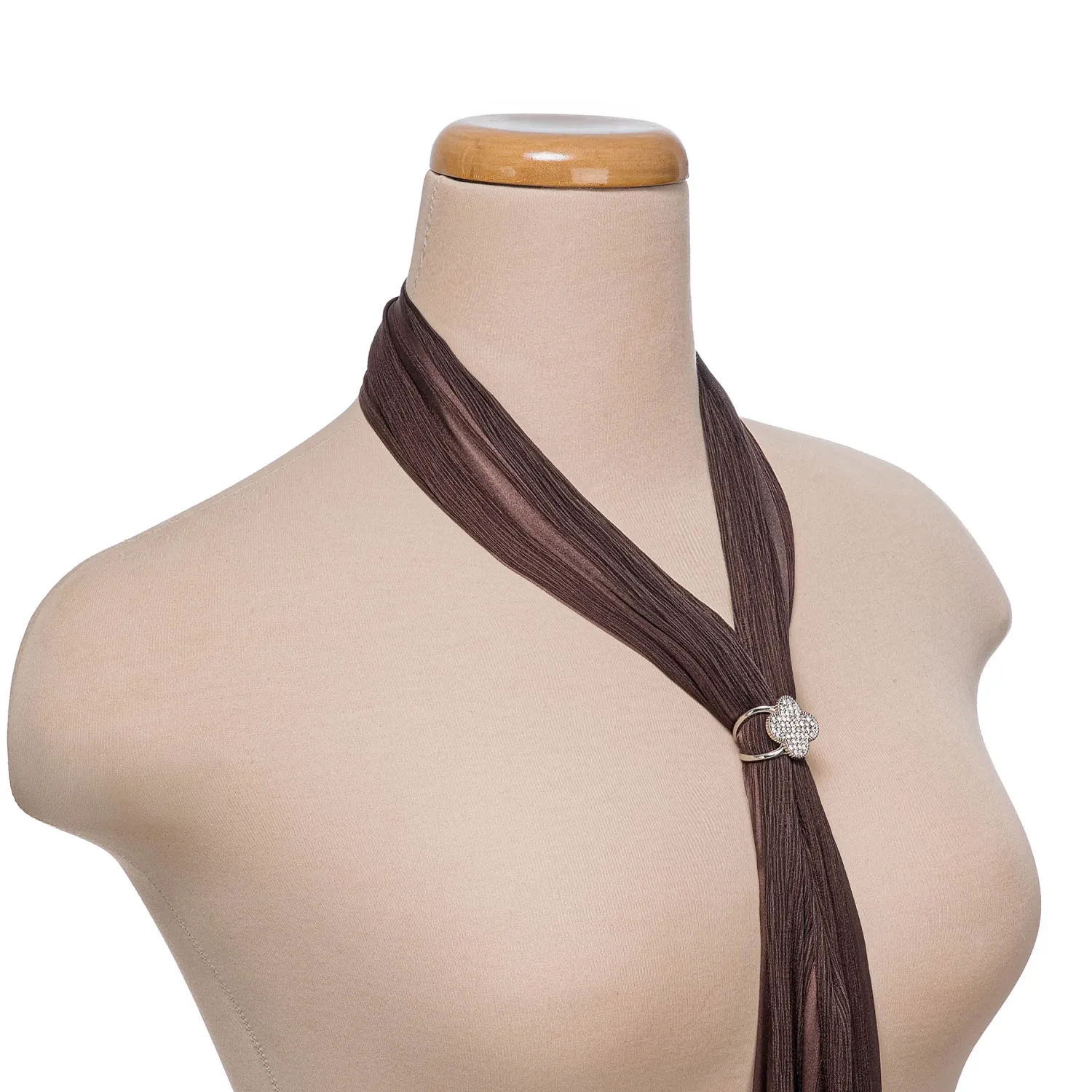 Sujetador Limoni De Bufanda Lirio color plateado | Platanitos