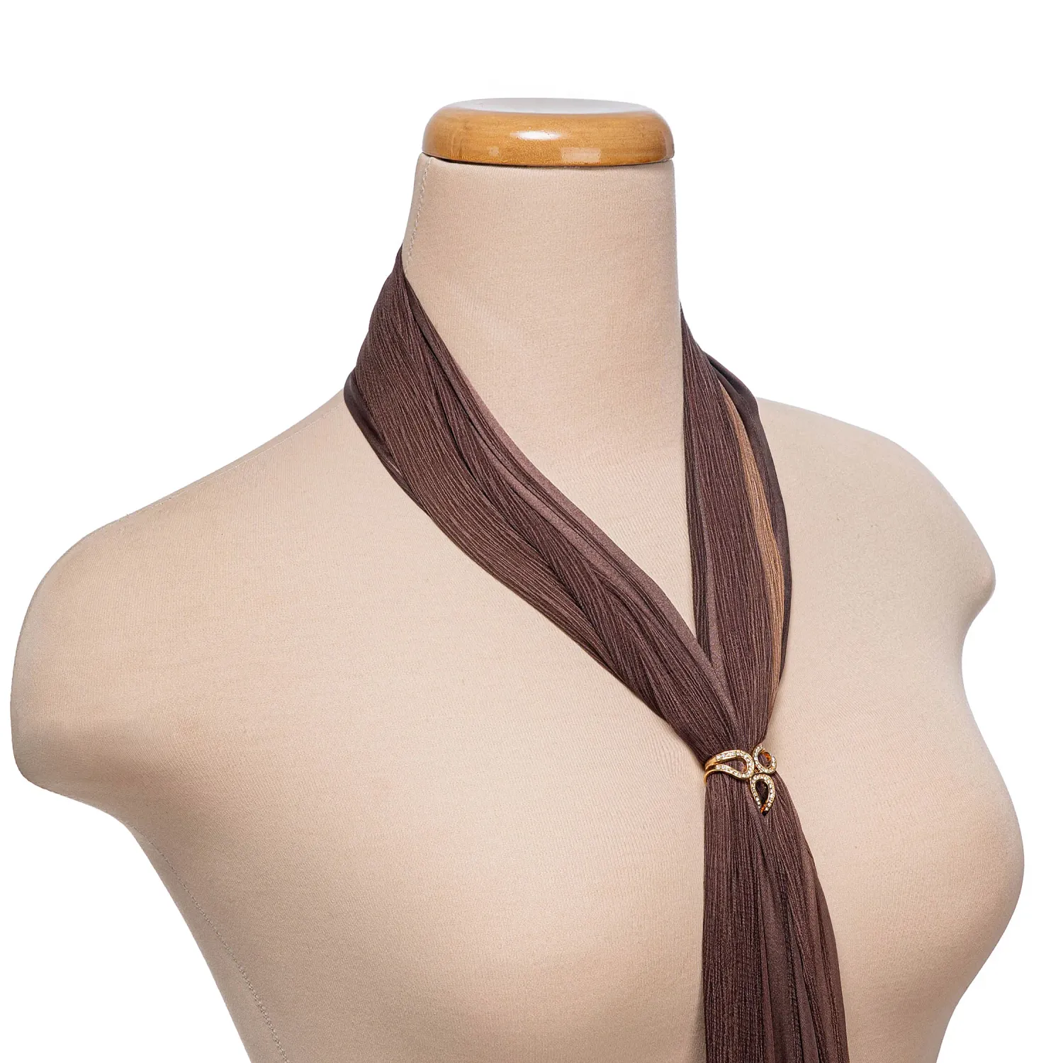 Sujetador Limoni De Bufanda Lorena color dorado | Platanitos