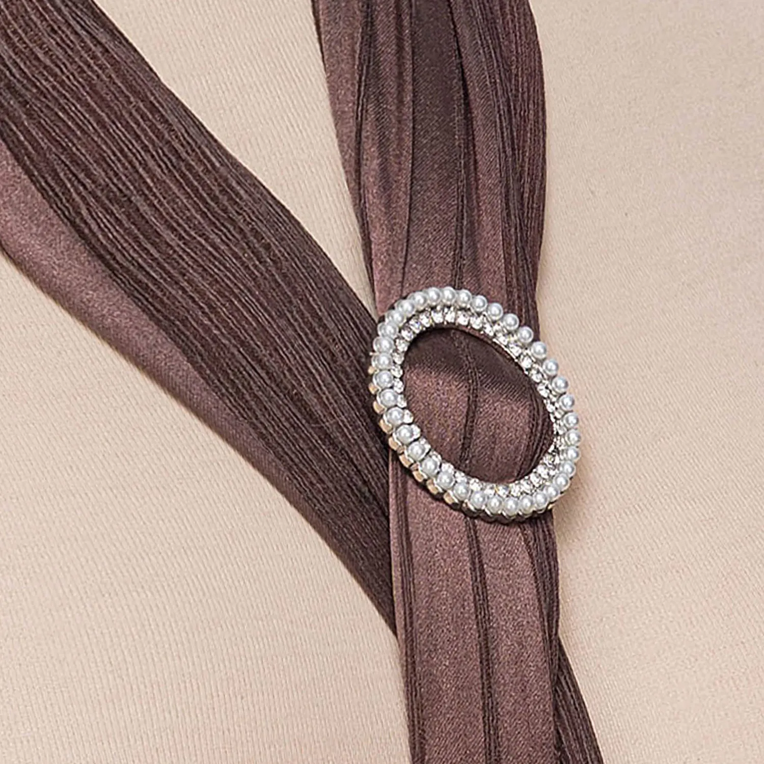 Sujetador Limoni De Bufanda Miny color plateado | Platanitos