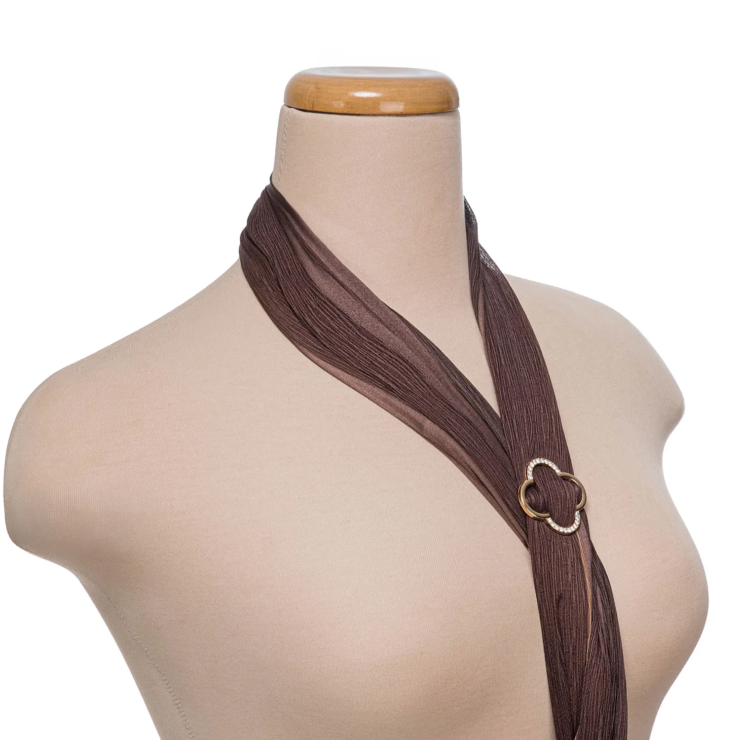 Sujetador Limoni De Bufanda Amapola color dorado | Platanitos