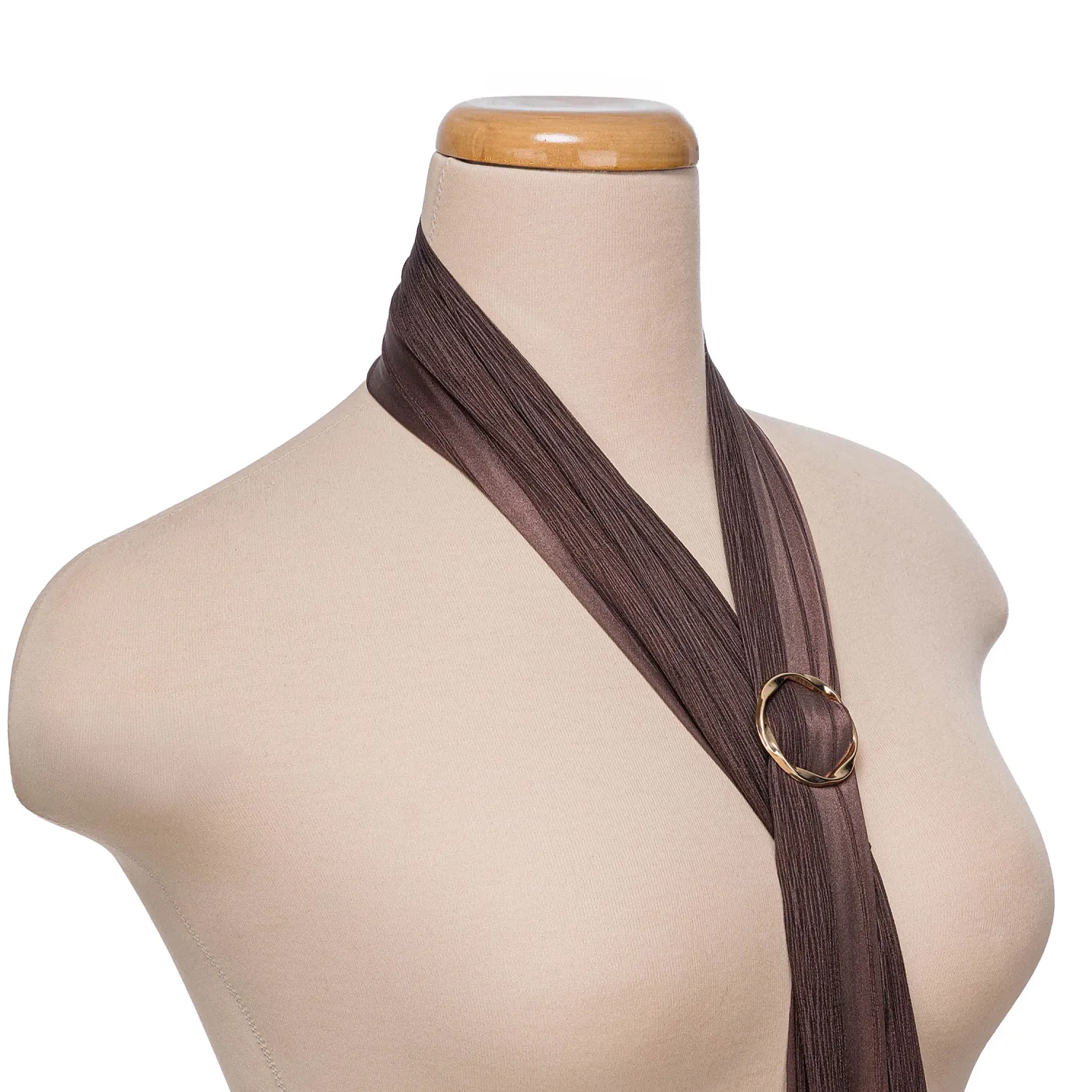 LIMONI Sujetador Limoni De Bufanda Emily color dorado | Platanitos