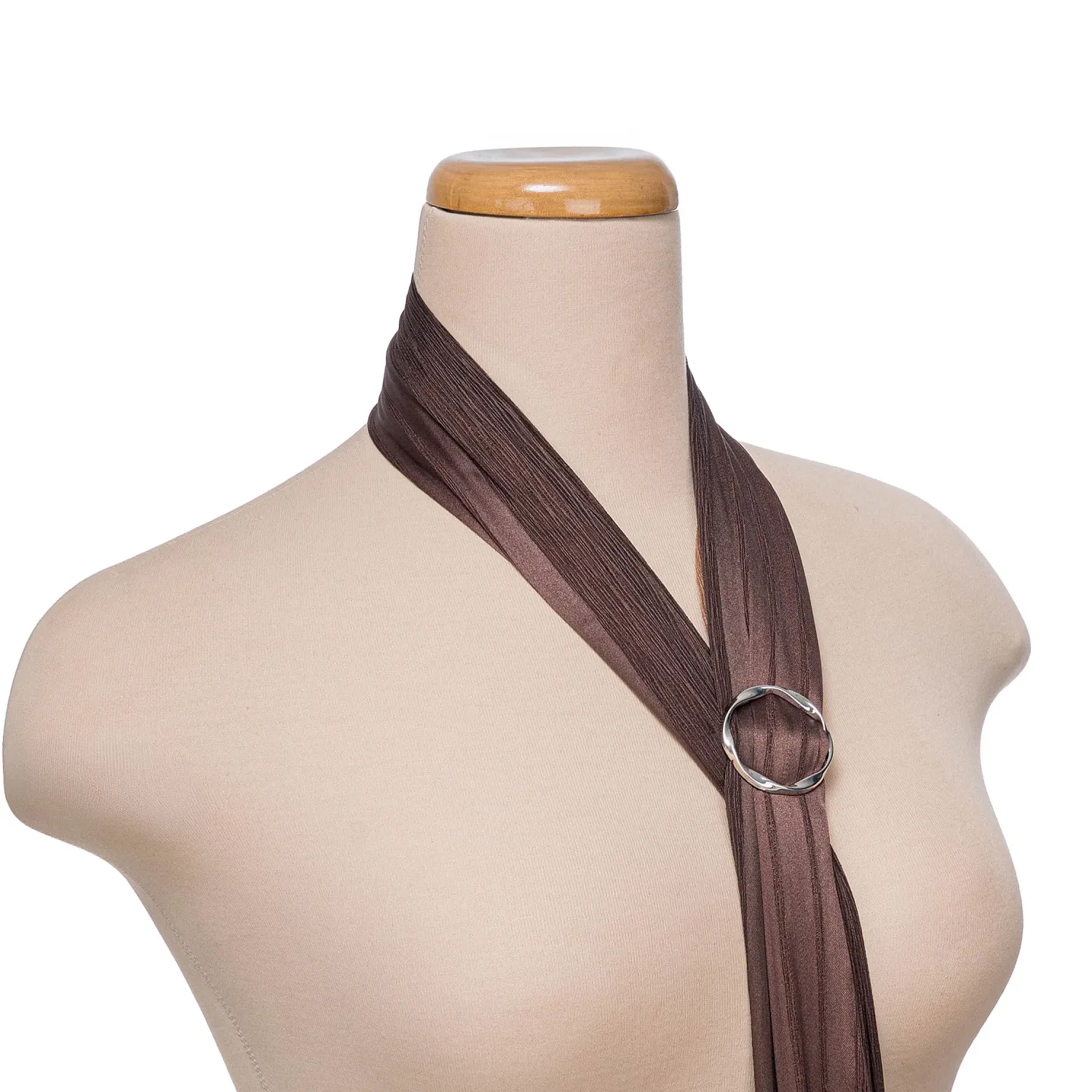 LIMONI Sujetador Limoni De Bufanda Emily color plateado | Platanitos